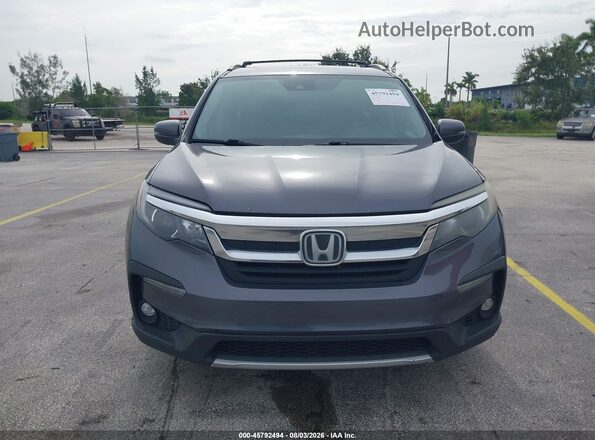 5FNYF5H43LB006600 2020 HONDA PILOT Gray წინა ხედი
