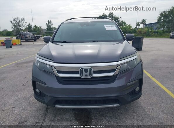 5FNYF5H43LB006600 2020 HONDA PILOT Gray ხელსაწყოთა პანელის ხედი