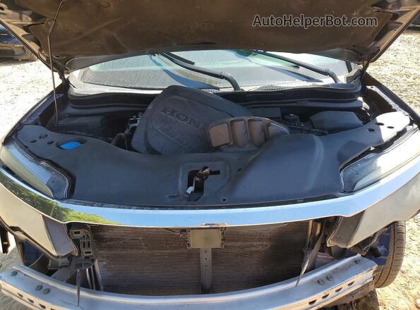 5FNYF5H45JB000360 2018 HONDA PILOT Blue Engine compartment view