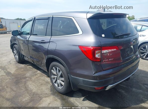 5FNYF5H45KB001090 2019 HONDA PILOT Gray Հետևի ձախ