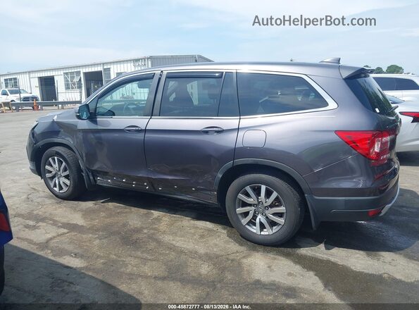 5FNYF5H45KB001090 2019 HONDA PILOT Gray 