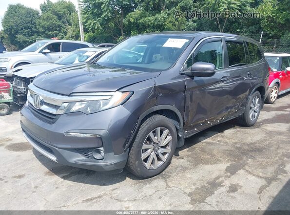 5FNYF5H45KB001090 2019 HONDA PILOT Gray Դիմացի տեսք