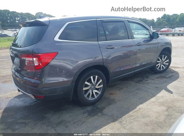 5FNYF5H45KB001090 2019 HONDA PILOT Gray Հետևի աջ