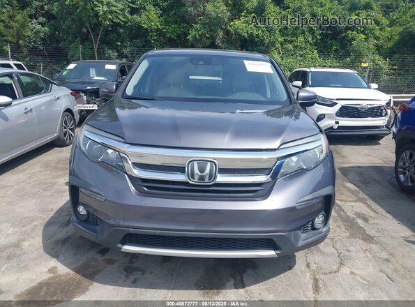 5FNYF5H45KB001090 2019 HONDA PILOT Gray Սալոնի հետևի տեսք
