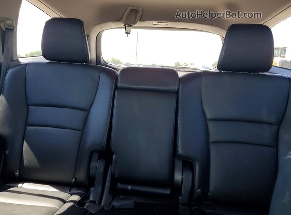 5FNYF5H45KB011490 2019 HONDA PILOT Black Vista de los asientos traseros