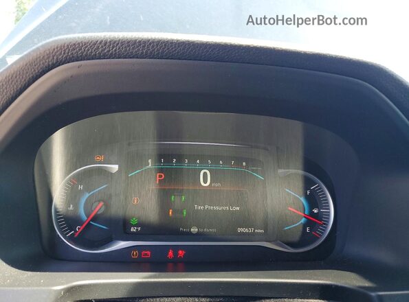 5FNYF5H45KB011490 2019 HONDA PILOT Black Vista del cuadro de instrumentos