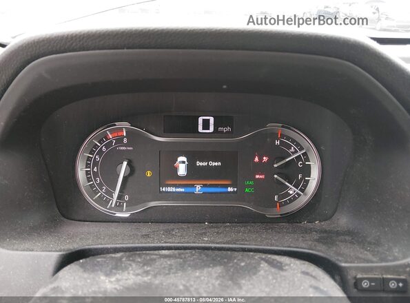 5FNYF5H47JB007472 2018 HONDA PILOT Burgundy უკანა სავარძლების ხედი