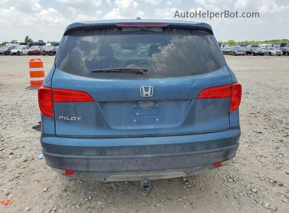 5FNYF5H50JB015101 2018 HONDA PILOT Blue Rear view