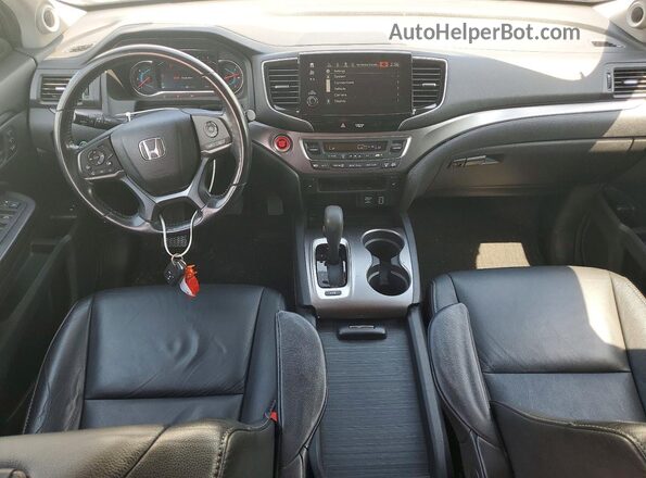 5FNYF5H50KB006626 2019 HONDA PILOT Белый Вид панели приборов