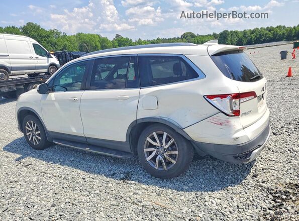 5FNYF5H50KB006626 2019 HONDA PILOT Белый Задняя левая четверть