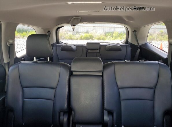 5FNYF5H50KB006626 2019 HONDA PILOT Белый Вид задних сидений