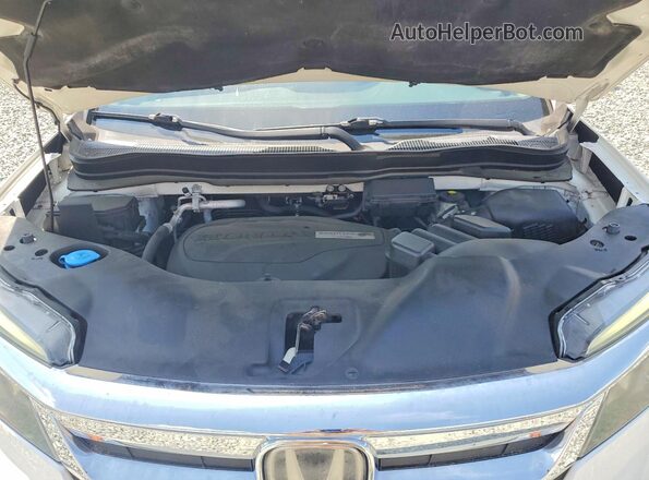 5FNYF5H50KB006626 2019 HONDA PILOT Белый Вид подкапотного пространства