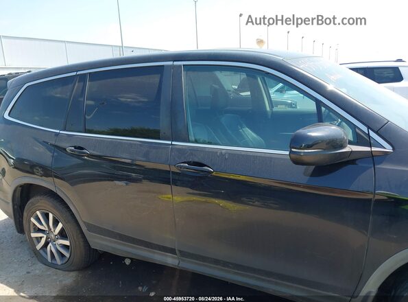 5FNYF5H50KB029050 2019 HONDA PILOT Black Widok zestawu wskaźników