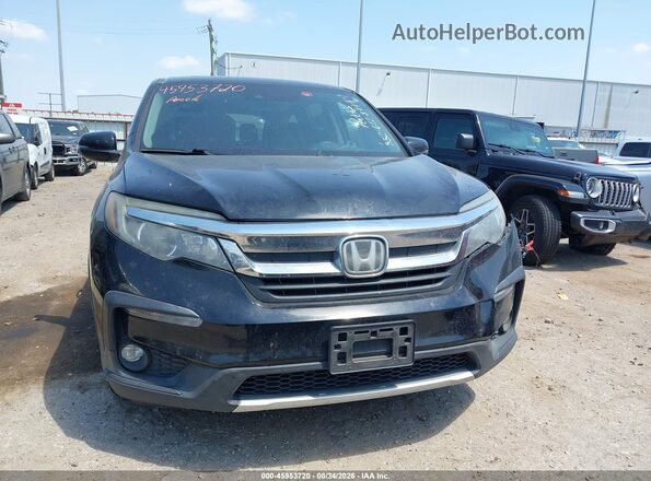 5FNYF5H50KB029050 2019 HONDA PILOT Black Widok deski rozdzielczej