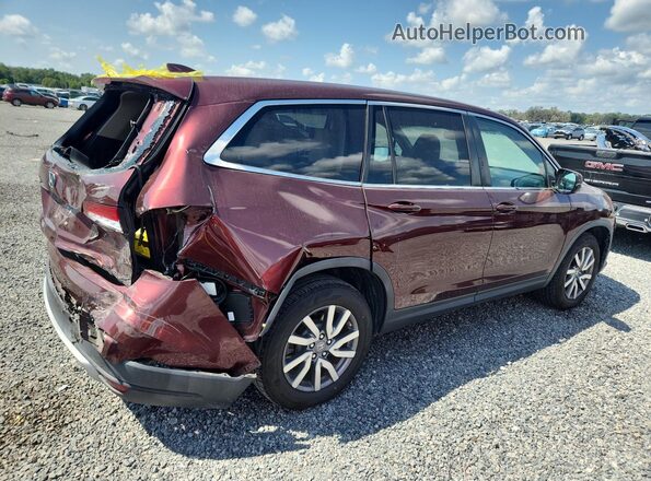 5FNYF5H50LB009172 2020 HONDA PILOT Red უკანა მარჯვენა