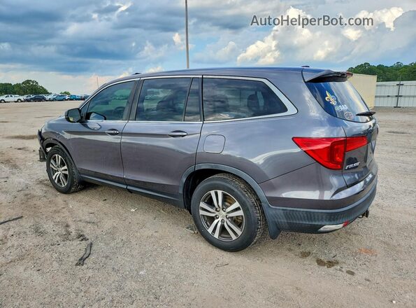5FNYF5H51HB044293 2017 HONDA PILOT Gray Tył lewy