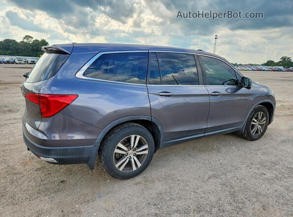 5FNYF5H51HB044293 2017 HONDA PILOT Gray Tył prawy