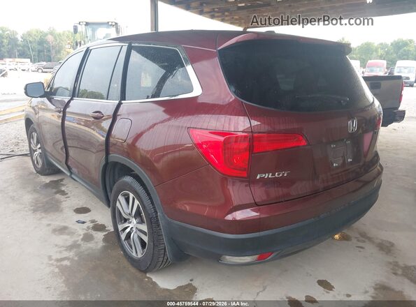 5FNYF5H51JB022168 2018 HONDA PILOT Бордовый Задняя левая четверть