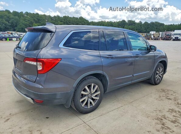 5FNYF5H51KB011138 2019 HONDA PILOT Gray Հետևի աջ