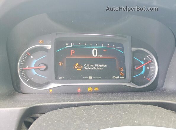 5FNYF5H51KB011138 2019 HONDA PILOT Gray Սարքավորումների վահանակի տեսք