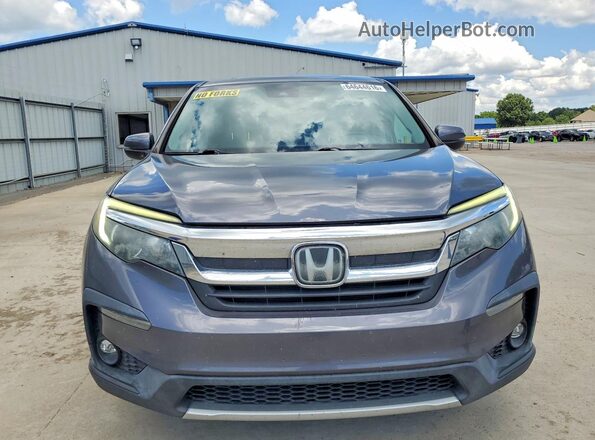 5FNYF5H51KB011138 2019 HONDA PILOT Gray Դիմացի տեսք
