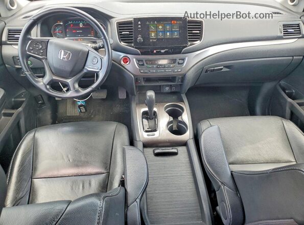 5FNYF5H51KB011138 2019 HONDA PILOT Gray Առջևի վահանակի տեսք