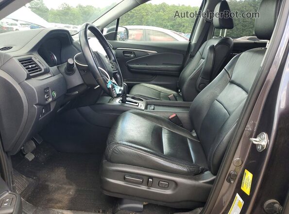 5FNYF5H51KB011138 2019 HONDA PILOT Gray Սալոնի դիմացի տեսք