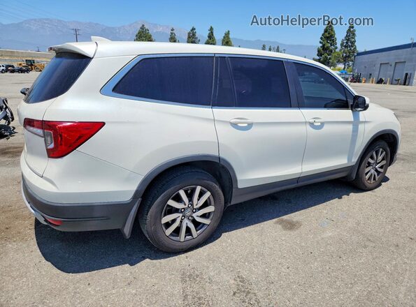 5FNYF5H51KB025928 2019 HONDA PILOT Белый Задняя правая четверть