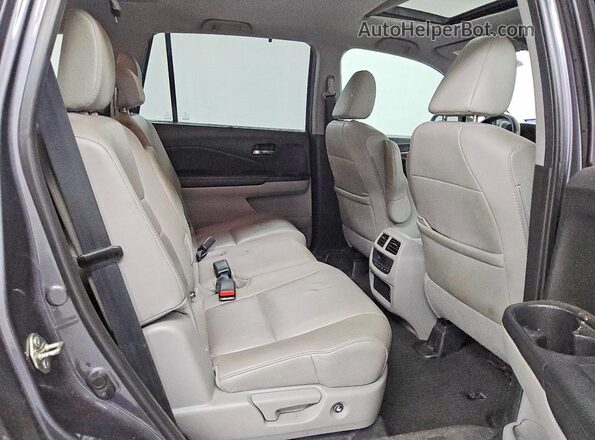 5FNYF5H51LB011027 2020 HONDA PILOT Gray Սալոնի հետևի տեսք