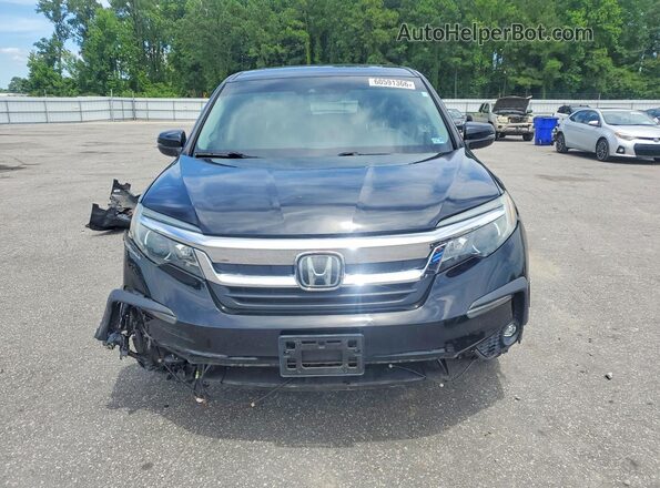 5FNYF5H51MB003253 2021 HONDA PILOT Black წინა ხედი