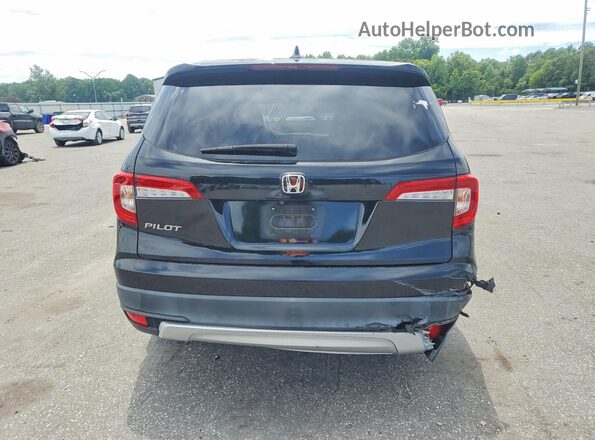 5FNYF5H51MB003253 2021 HONDA PILOT Black უკანა ხედი