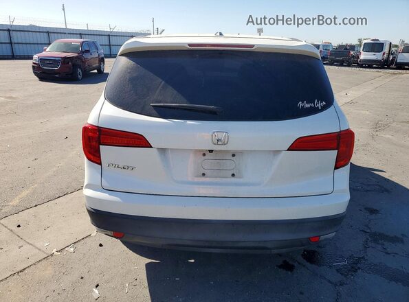 5FNYF5H52JB025662 2018 HONDA PILOT White Widok z tyłu