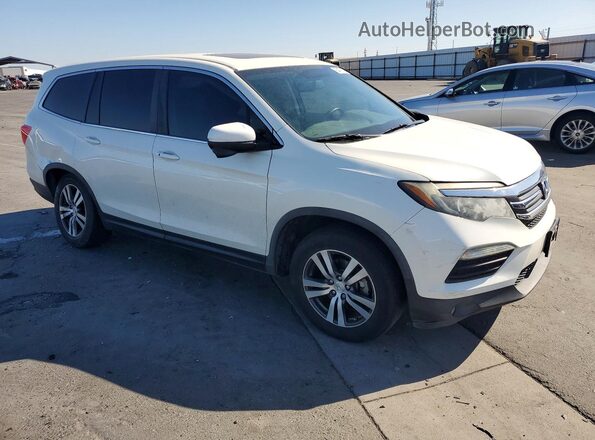 5FNYF5H52JB025662 2018 HONDA PILOT White Przód prawy