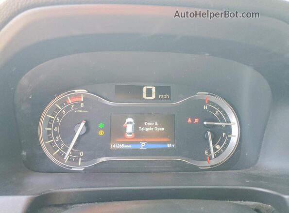 5FNYF5H52JB025662 2018 HONDA PILOT White Widok zestawu wskaźników