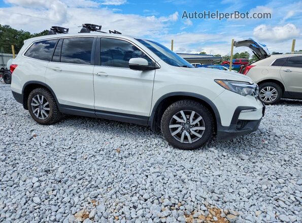 5FNYF5H52KB007258 2019 HONDA PILOT White Przód prawy