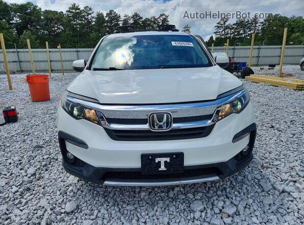 5FNYF5H52KB007258 2019 HONDA PILOT White Widok z przodu
