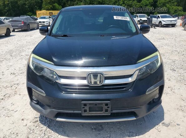 5FNYF5H52KB036050 2019 HONDA PILOT Black Front view