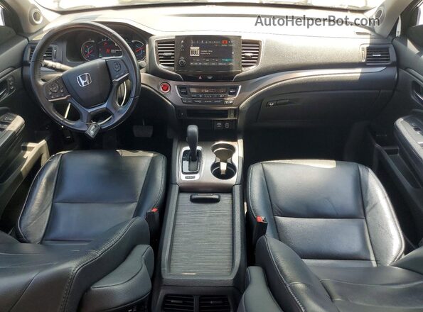 5FNYF5H52KB036050 2019 HONDA PILOT Black Dashboard view