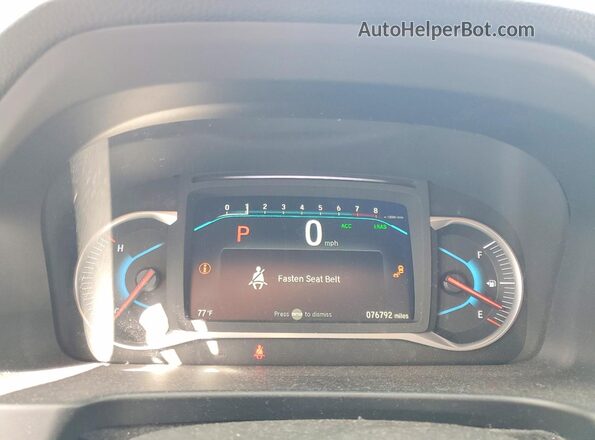 5FNYF5H52NB010567 2022 HONDA PILOT Gray Widok zestawu wskaźników