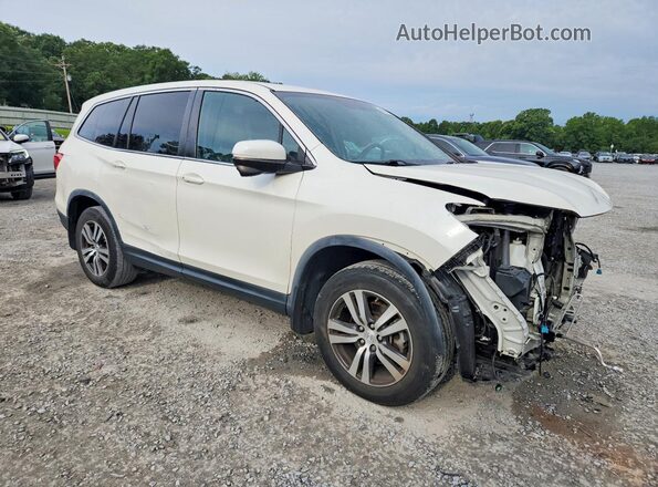5FNYF5H53HB020240 2017 HONDA PILOT White Передня права чверть