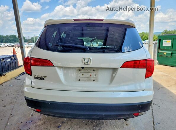 5FNYF5H53HB032873 2017 HONDA PILOT White უკანა ხედი