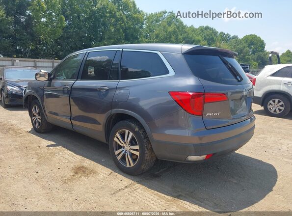 5FNYF5H53HB034350 2017 HONDA PILOT Gray Задня ліва чверть