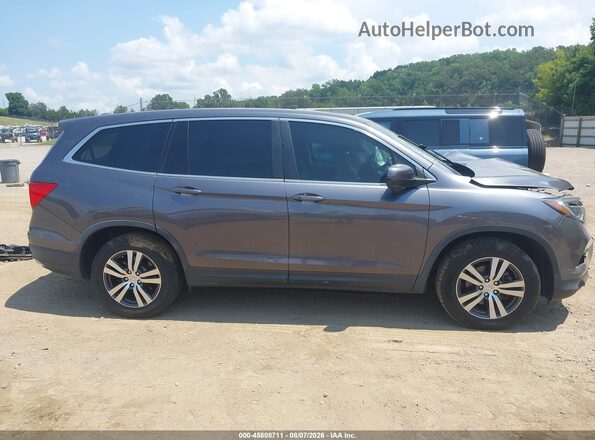5FNYF5H53HB034350 2017 HONDA PILOT Gray Панорамний вид салону 360°