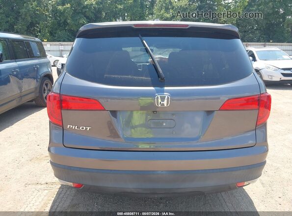 5FNYF5H53HB034350 2017 HONDA PILOT Gray 