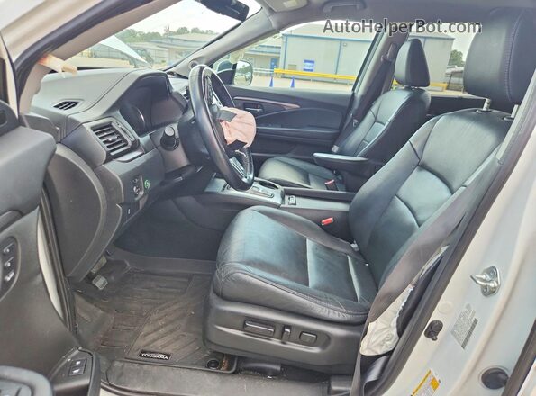 5FNYF5H53MB035377 2021 HONDA PILOT White Widok wnętrza z przodu