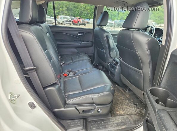 5FNYF5H53MB035377 2021 HONDA PILOT White Widok wnętrza z tyłu