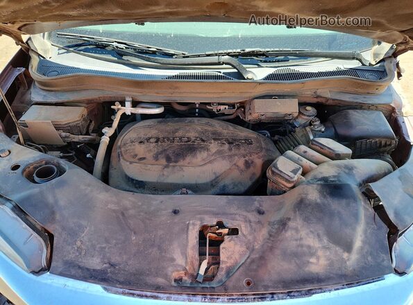 5FNYF5H53MB043124 2021 HONDA PILOT Burgundy Engine compartment view