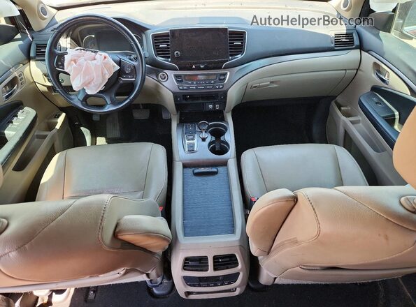 5FNYF5H53MB043124 2021 HONDA PILOT Burgundy Dashboard view