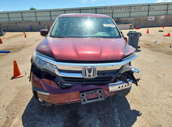 5FNYF5H53MB043124 2021 HONDA PILOT Burgundy Front view