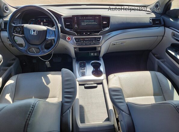 5FNYF5H53MB047626 2021 HONDA PILOT Silver წინა პანელის ხედი